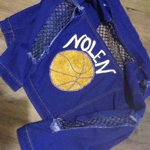 #1 Fan denim jacket